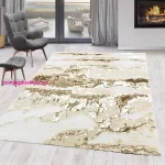 Den. Sunset 8435 Bézs 60szett=60x220cm+2dbx60x110cm modern szőnyeg