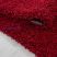 Ay dream 4000 piros 65x130cm egyszínű shaggy szőnyeg
