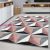 Den. Linett pink 2398 60szett=60x220cm+2dbx60x110cm szőnyeg