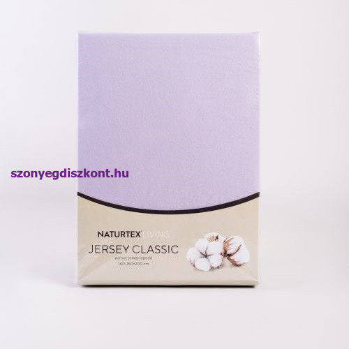 NAT. Jersey lepedő 200x200cm Orchidea Lila