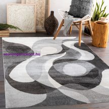 Prémium modern szőnyeg, Gira 302 antracit 60x220cm