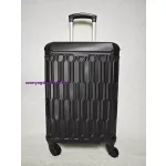 Thunder nagy méretű fekete bőrönd, 75cmx49cmx31cm keményfalú