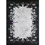 Ber. Porte 2054 szürke 60x100cm- vékony modern szőnyeg