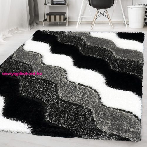 Den. Melissa new 3071 Fekete 80szett=80x250cm+2dbx80x150cm szőnyeg