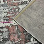 Den. Sunset new 9428 Szürke-Pink 60x110cm modern szőnyeg