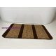 Fürdőszobai szőnyeg 1 részes - barna köves