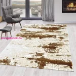 Den. Sunset 8385 Bézs-Arany 60szett=60x220cm+2dbx60x110cm modern szőnyeg