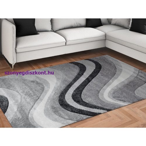 Modern szőnyeg, Franc 0439 szürke 120x170cm szőnyeg