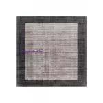 ASY Blade Border szőnyeg 200x200cm Charcoal Silver 04