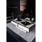 ASY Blade Border szőnyeg 200x290cm Charcoal Silver 04