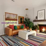 ASY Muse 066x240cm Multi-Coloured Stripe Rug MU06
