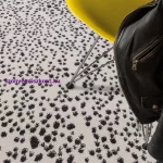 ASY Muse 066x240cm Black Spotty Rug MU11