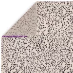 ASY Muse 066x240cm Black Spotty Rug MU11