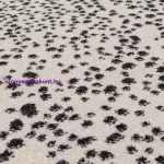 ASY Muse 066x240cm Black Spotty Rug MU11