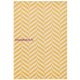 ASY Muse 080x150cm Yellow Chevron Rug MU08 szőnyeg