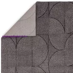 ASY Muse 120x170cm Charcoal Swirl szőnyeg MU01