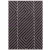 ASY Muse 120x170cm fekete Linear szőnyeg MU10