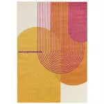 ASY Muse 120x170cm Orange Retro Rug MU13 szőnyeg