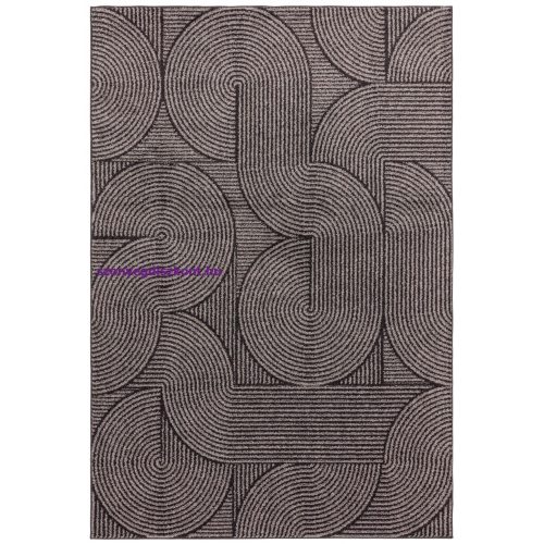 ASY Muse 160x230cm Charcoal Swirl Rug MU01 szőnyeg