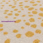 ASY Muse 160x230cm sárga Spotty szőnyeg MU12
