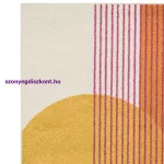 ASY Muse 160x230cm Orange Retro Rug MU13 szőnyeg