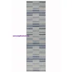 ASY Muse 200x290cm kék Stripe szőnyeg MU05