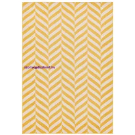 ASY Muse 200x290cm sárga Chevron szőnyeg MU08