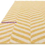 ASY Muse 200x290cm sárga Chevron szőnyeg MU08