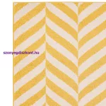 ASY Muse 200x290cm sárga Chevron szőnyeg MU08