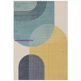 ASY Muse 200x290cm Blue Retro Rug MU15 szőnyeg
