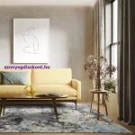 ASY Nova 160x230cm Abstract kék szőnyeg NV32