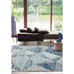 ASY Orion 120x170cm OR14 Blocks kék szőnyeg