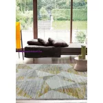 ASY Orion 200x290cm OR12 Blocks sárga szőnyeg