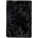 ASY Plush Rug 120x170cm Black