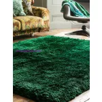 ASY Plush Rug 140x200cm Emerald