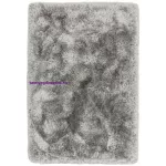 ASY Plush Rug 160x230cm Silver