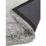 ASY Plush Rug 200x300cm Silver