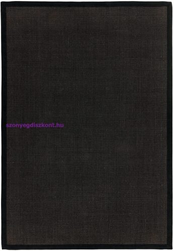 ASY Sisal 120x180cm fekete/fekete szőnyeg