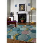 ASY Sketch 120x170cm SK10 Hexagon Multi szőnyeg