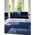 ASY Tate Tonal Textures szőnyeg 160x230cm Navy