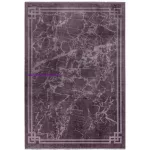 ASY Zehraya 120x180cm ZE01 Purple Border szőnyeg