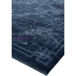 ASY Zehraya 200x290cm ZE02 Ink kék Border szőnyeg
