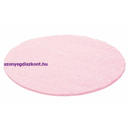Ay life 1500 rózsaszín 80cm egyszínű kör shaggy szőnyeg