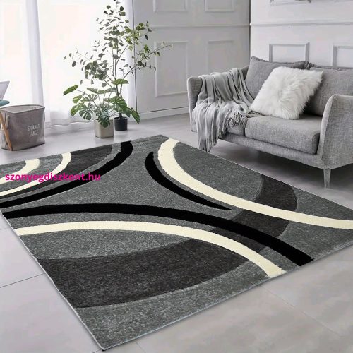 Bolti 7. Den. Charis szürke 8241 60szett=60x220cm+2dbx60x110cm szőnyeg