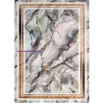 Ber. Porte 2001 szürke-arany 160x220cm- vékony modern szőnyeg
