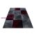 Ay plus 8003 piros 80x150cm modern szőnyeg akció