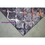 Ber. Porte 0066 szürke-arany 120x180cm- vékony modern szőnyeg