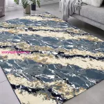 Den. Athén 7125 Kék-Krém 80szett=80x250cm+2dbx80x150cm Modern szőnyeg