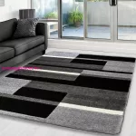 Den. Comfort SZÜRKE 4738 60szett=60x220+2dbx60x110CM-MODERN SZŐNYEG