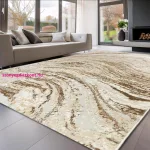 Den. Sunset new 0838 Bézs 120x170cm modern szőnyeg